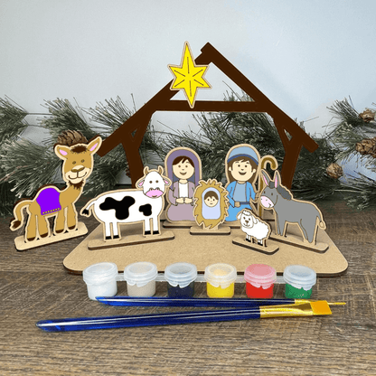 Paint Your Own Nativity Scene (PRE-ORDER)