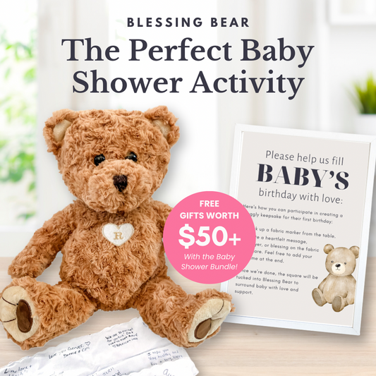 Toffee Blessing Bear® Baby Shower Bundle