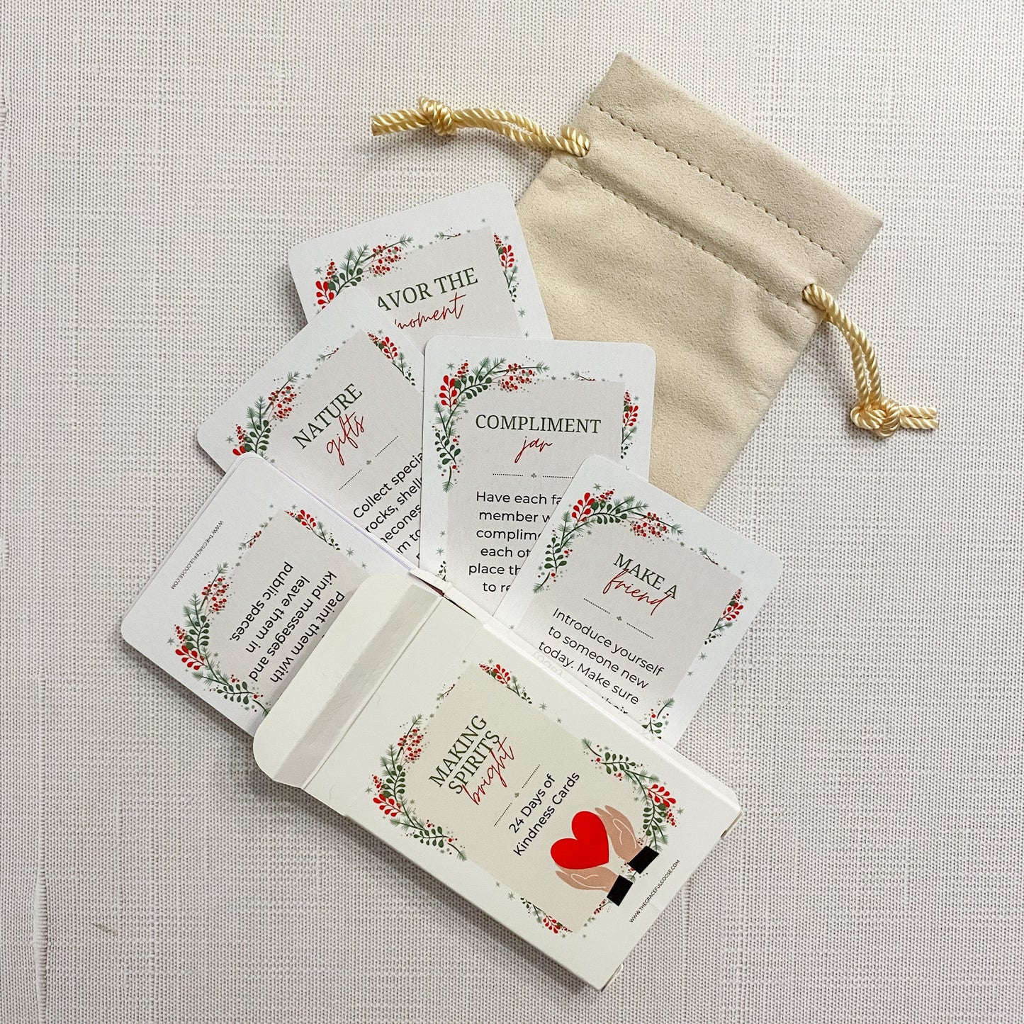 Advent Kindness Calendar WHITE