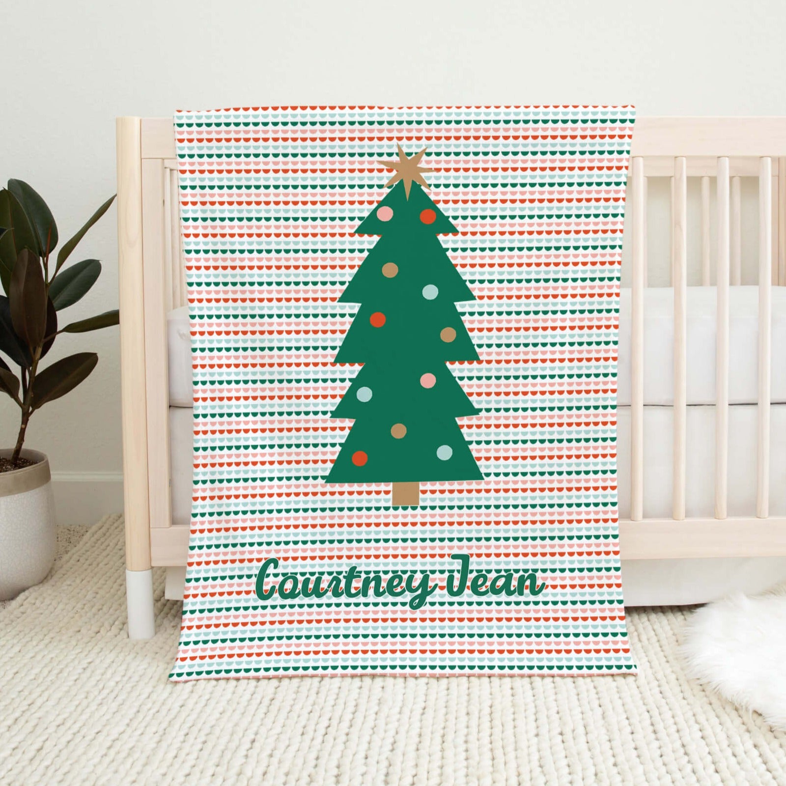 Charming christmas quilt pattern