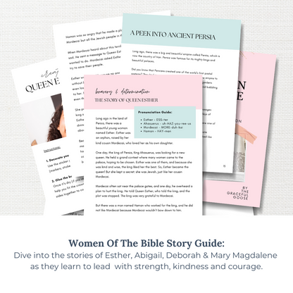 Mujeres de la Biblia - Caja de estudio bíblico 
